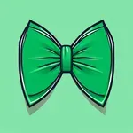 green bow tie image